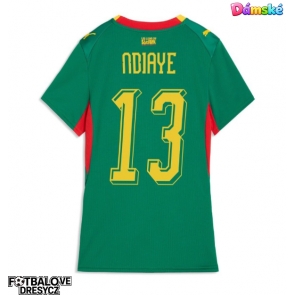 Senegal Iliman Ndiaye #13 Dámské Venkovní Dres MS 2026 Krátký Rukáv